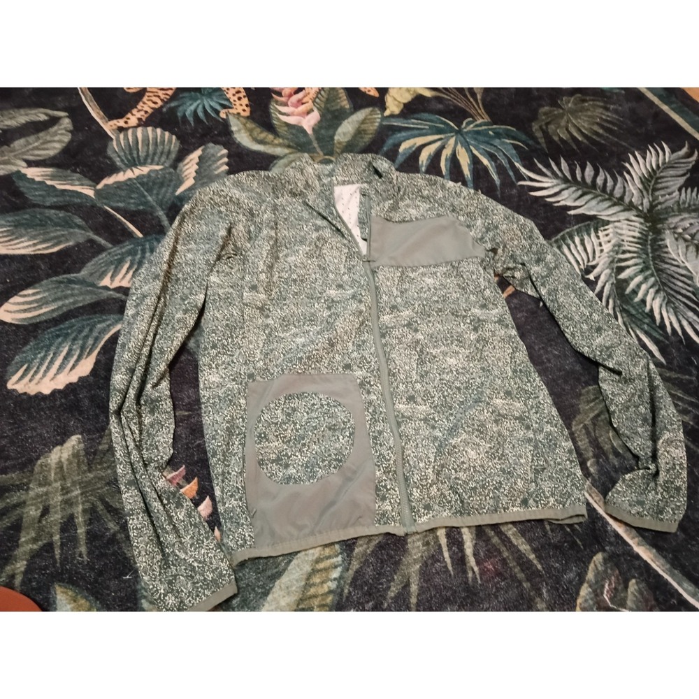 Outdoor Voices Lightweight Jacket Vented Women's S Small Green Full Zip EUC